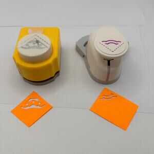 Two Corner Paper Punch Crafter's Companion All Night Media Works on Card Stock